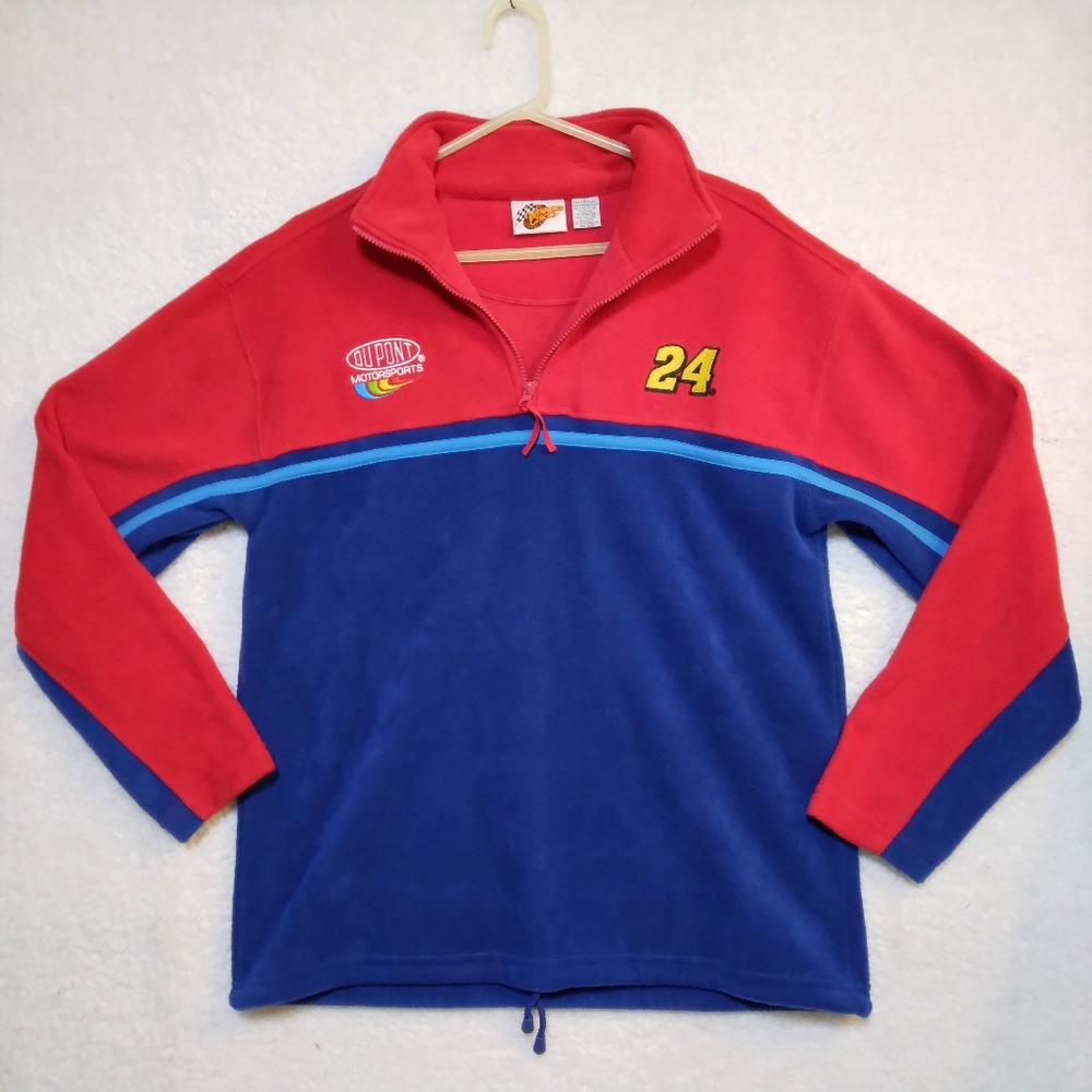 Jeff Gordon Nascar Men's Fleece Pullover- Large